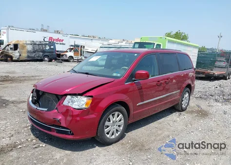 2015 Chrysler Town & Country Touring from USA, damaged, VIN 2C4RC1BG2FR654446